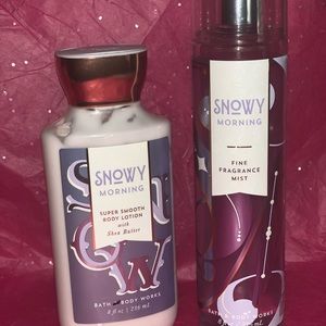 BATH AND BODY WORKS SET